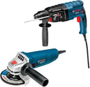Combo Martelete GBH2-24 D + Esmerilhadeira GWS850 220V Bosch