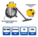 Aspirador De Pó E Água Profissional 12l Apv1000