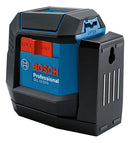 Nível a Laser Linear Cruzado Verde 12m GLL 12-22G LI Bosch