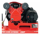 Compressor de ar Chiaperini Profissional 110L 2hp