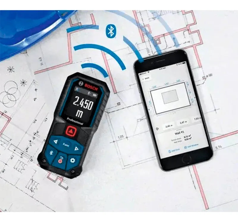 Trena a laser vermelho 50mts GLM 50-27C com bluetooth Bosch