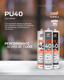 Adesivo Selante PU 40 Branco Orbi