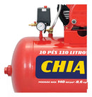 Compressor de ar Chiaperini Profissional 110L 2hp