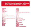 Desengraxante Multiuso Para Limpeza Pesada 1l Refil H7
