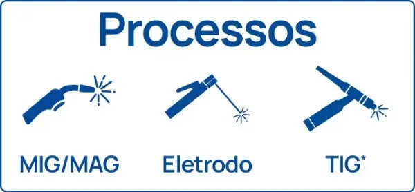 Inversora De Solda Multiprocesso 200a Explorer Weld vision