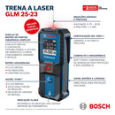 Trena a laser GLM 25-23 25 Metros Bosch