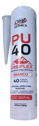 Adesivo Selante PU 40 Branco Orbi
