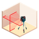 Nível a laser de linhas de cruz GLL2-12 Bosch