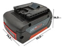 Bateria de Litio Bosch GBA 4Ah 18V