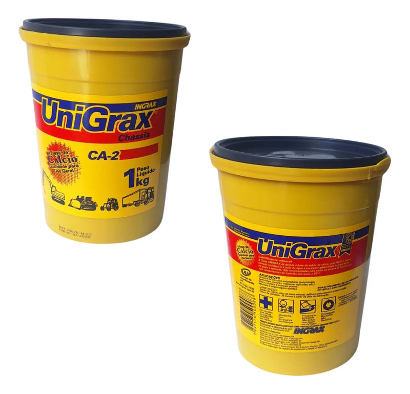 Graxa Marrom Ingrax Ca2 1kg