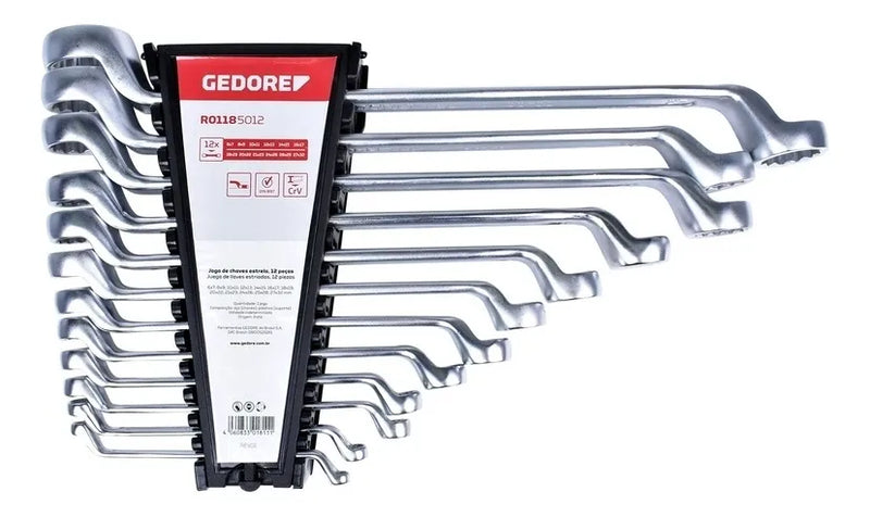 Jogo Chave Estrela  12 Peças 6a32mm Gedore Red R01185012