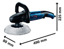 Politriz 7'' 1400w Gpo 14 Ce Bosch