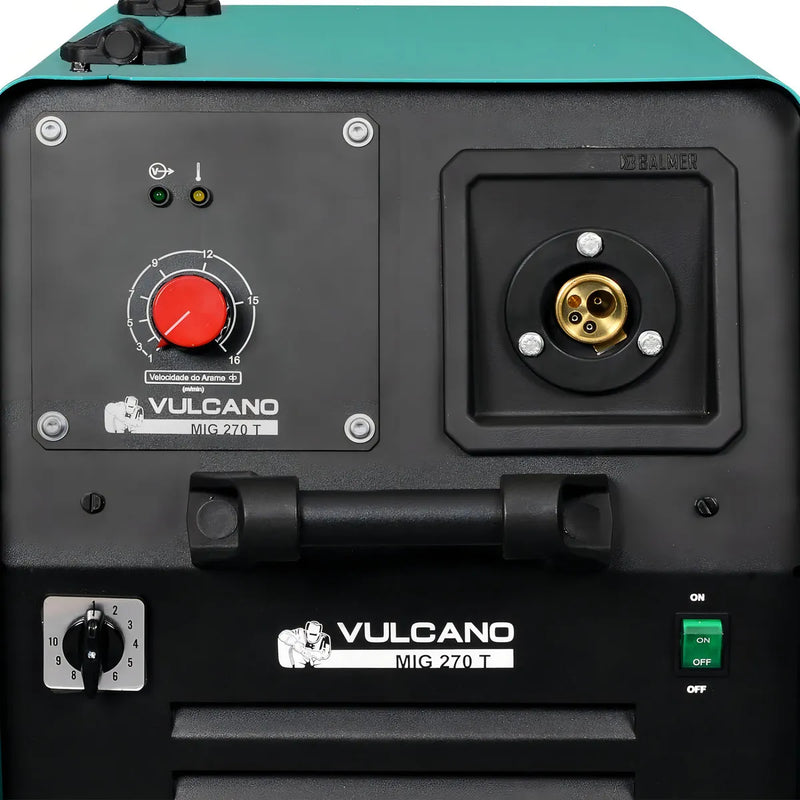 Máquina De Solda Mig 270t Vulcano Trifásica Balmer