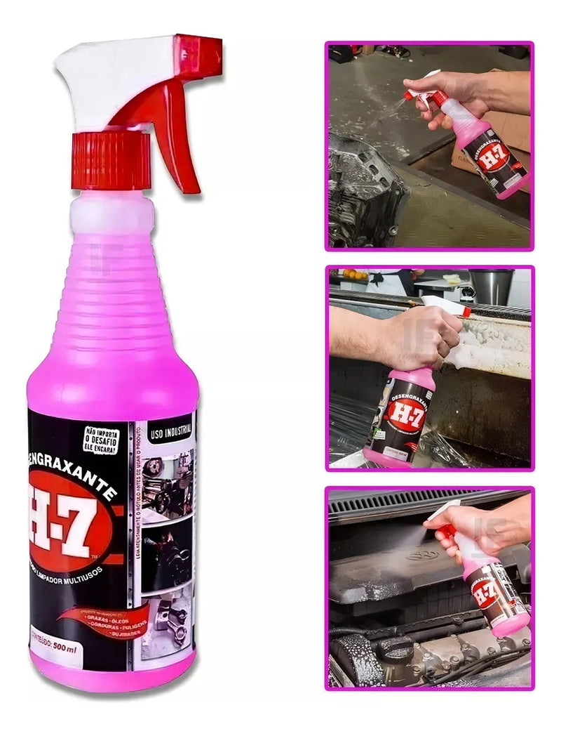 Desengraxante Multiuso Para Limpeza Pesada 1l C/ Gatilho H7