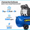Motocompressor 8.5 Pés 50 Litros 2hp