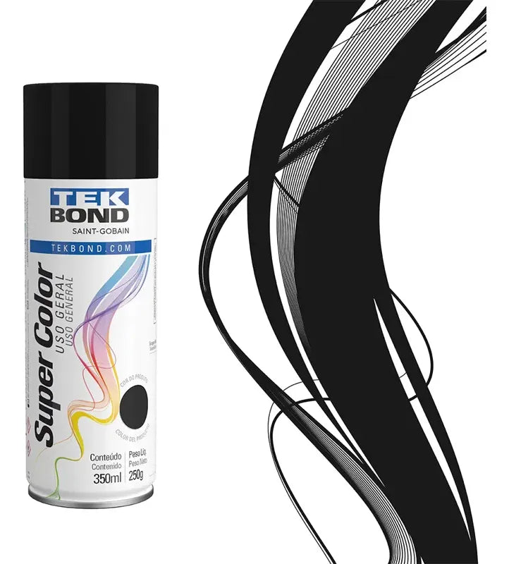 Tinta Spray Tek Bond Alta Temperatura 350ml