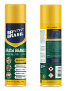 Graxa Branca À Base De Lítio Spray 300ml Br Brasil