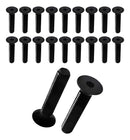 Parafuso Allen Cabeça Chata M 6 X 25 100uniadedes