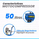Motocompressor 8.5 Pés 50 Litros 2hp