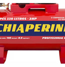 Compressor de ar Chiaperini Profissional 110L 2hp