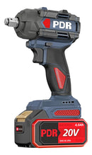 Chave de impacto 1/2 com 2 baterias de 4 ah e carregador bivolt