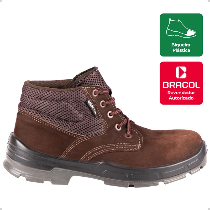 Botina de Amarrar Bracol Nº 38 – Bico PVC