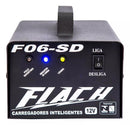 Carregador De Bateria C/auxilar Partida Inteligente Flach 12v