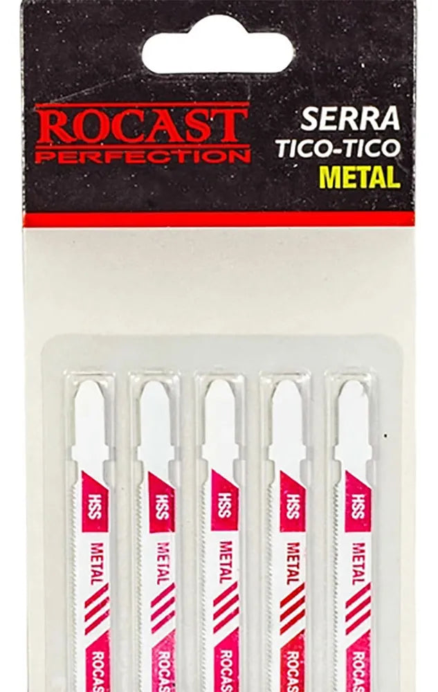 Lâmina De Serra Tico-tico Madeira 100x8mm 5 Unidades