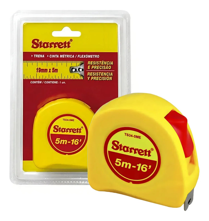 Trena retrátil 5 Metros Starrett