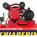 Compressor de ar Chiaperini Profissional 110L 2hp