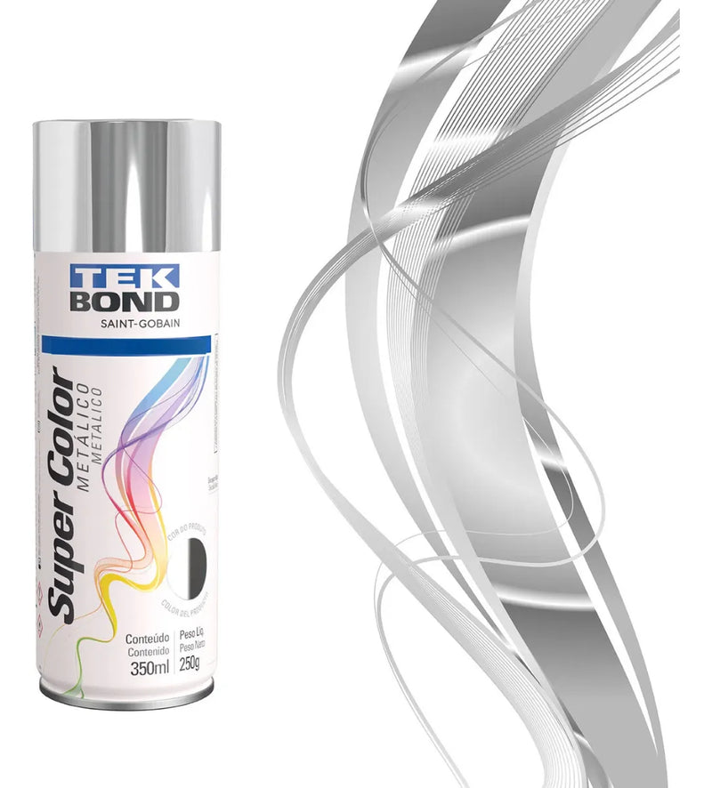 Tinta Spray Tek Bond Alta Temperatura 350ml