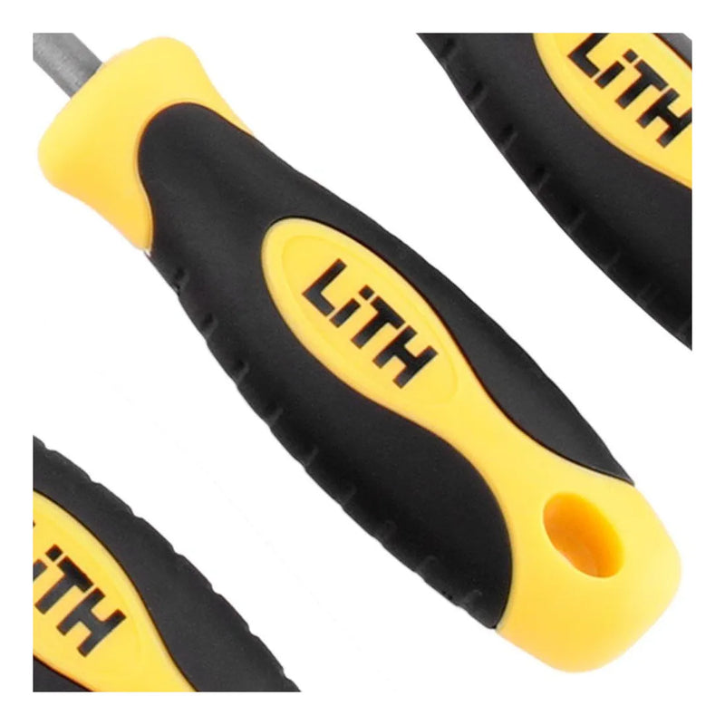 Conjunto de Lima Grossa de Madeira com 3 Peças LITH