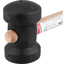 MARTELO BORRACHA PRETO 60MM NOVE554