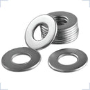 Arruela Zincada Lisa 5/8 Polegadas 100 unidades