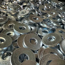 Arruela Zincada Lisa 5/8 Polegadas 100 unidades