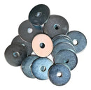 Arruela Aba Larga inox  1/4 Pol 1 cento