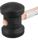 Martelo De Borracha 80mm Preto Nove54