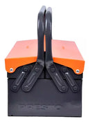 Caixa De Ferramentas Sanfonada 3 Gavetas Chapa Metal 50cm