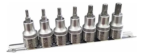 Jogo De Chaves Torx Sqt 7pç T20 A T50 R62458107-gedore Red