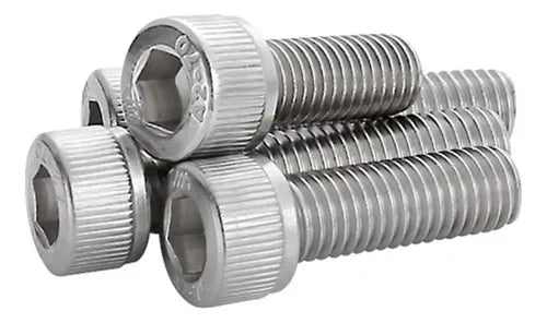 Parafuso Allen Cabeça Cilíndrica inox 08x16 100 unidades