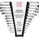 Jogo Chave Combinada 1/4 À 1.1/4 Pol 16 Pçs Gedore Red