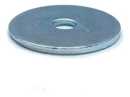 Arruela 1/4  Aba Larga Zincado - 100 Peças