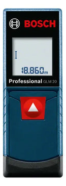 Trena Laser Professional Glm 20 Bosch Alcance 20 Metros