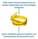 Lâmina Serra Manual Bimetal Starrett 24d Amarela Bs1224