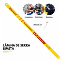 Lâmina Serra Manual Bimetal Starrett 24d Amarela Bs1224