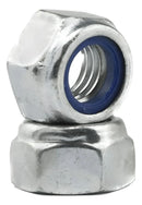 Porca sextavada travante alta 3/8" UNC ZB 100 PÇ