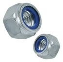 Porca sextavada travante alta 3/8" UNC ZB 100 PÇ