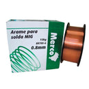Arame Para Solda Mig ER70S-6 Diâmetro 0,8mm Rolo com 15KG
